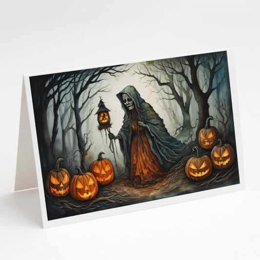 Buy this The Weeping Woman Spooky Halloween Greeting Cards Pack of 8