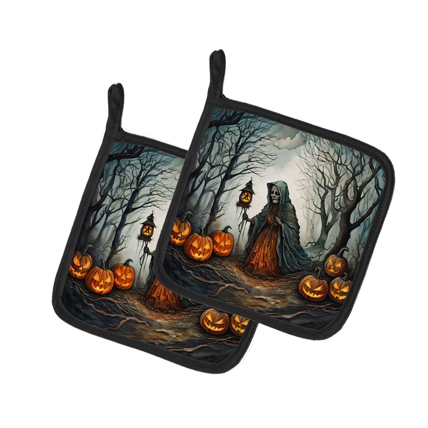 Buy this The Weeping Woman Spooky Halloween Pair of Pot Holders