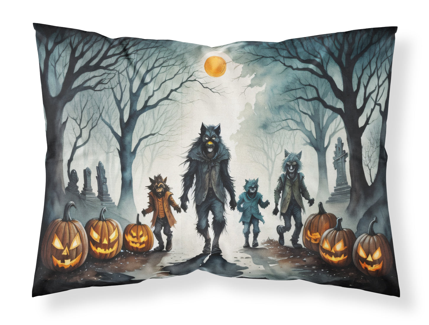Buy this Werewolves Spooky Halloween Standard Pillowcase
