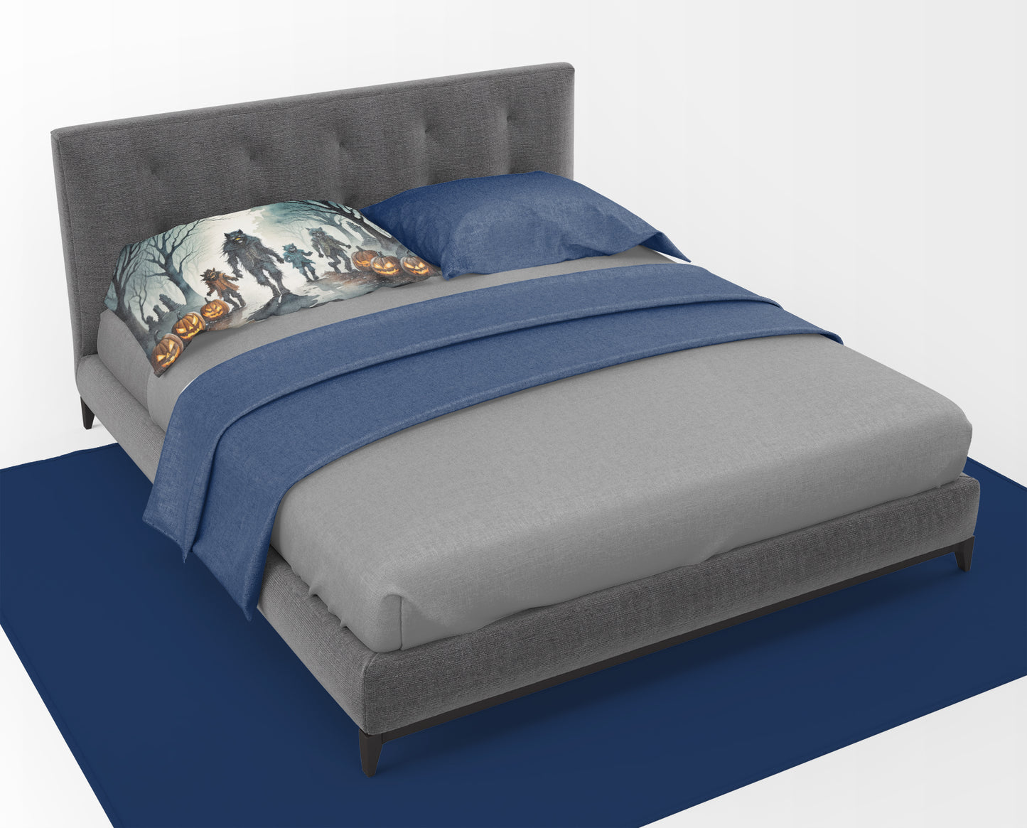 Werewolves Spooky Halloween Standard Pillowcase