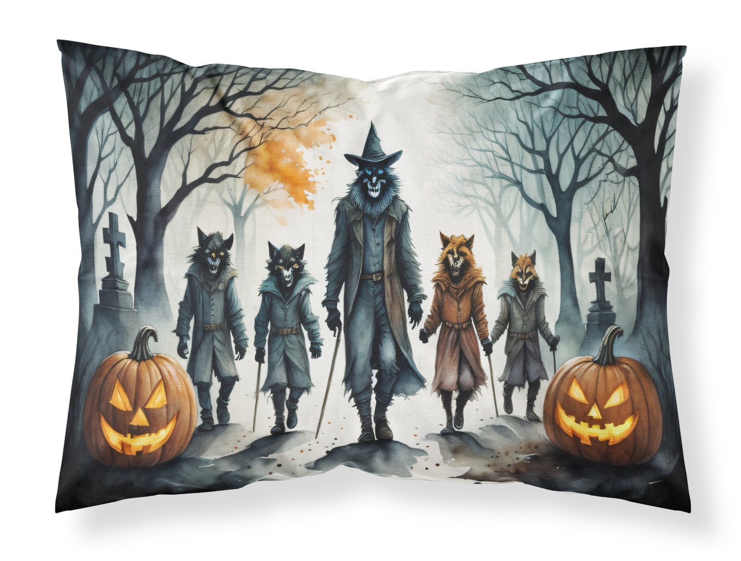 Buy this Werewolves Spooky Halloween Standard Pillowcase