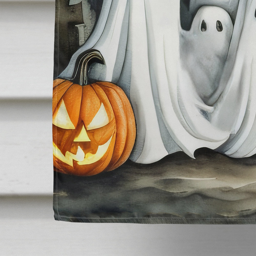 Ghosts Spooky Halloween House Flag