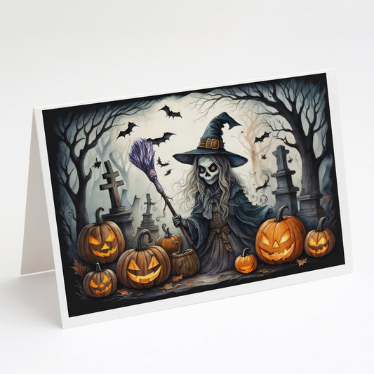 Buy this Witch Spooky Halloween Greeting Cards Pack of 8
