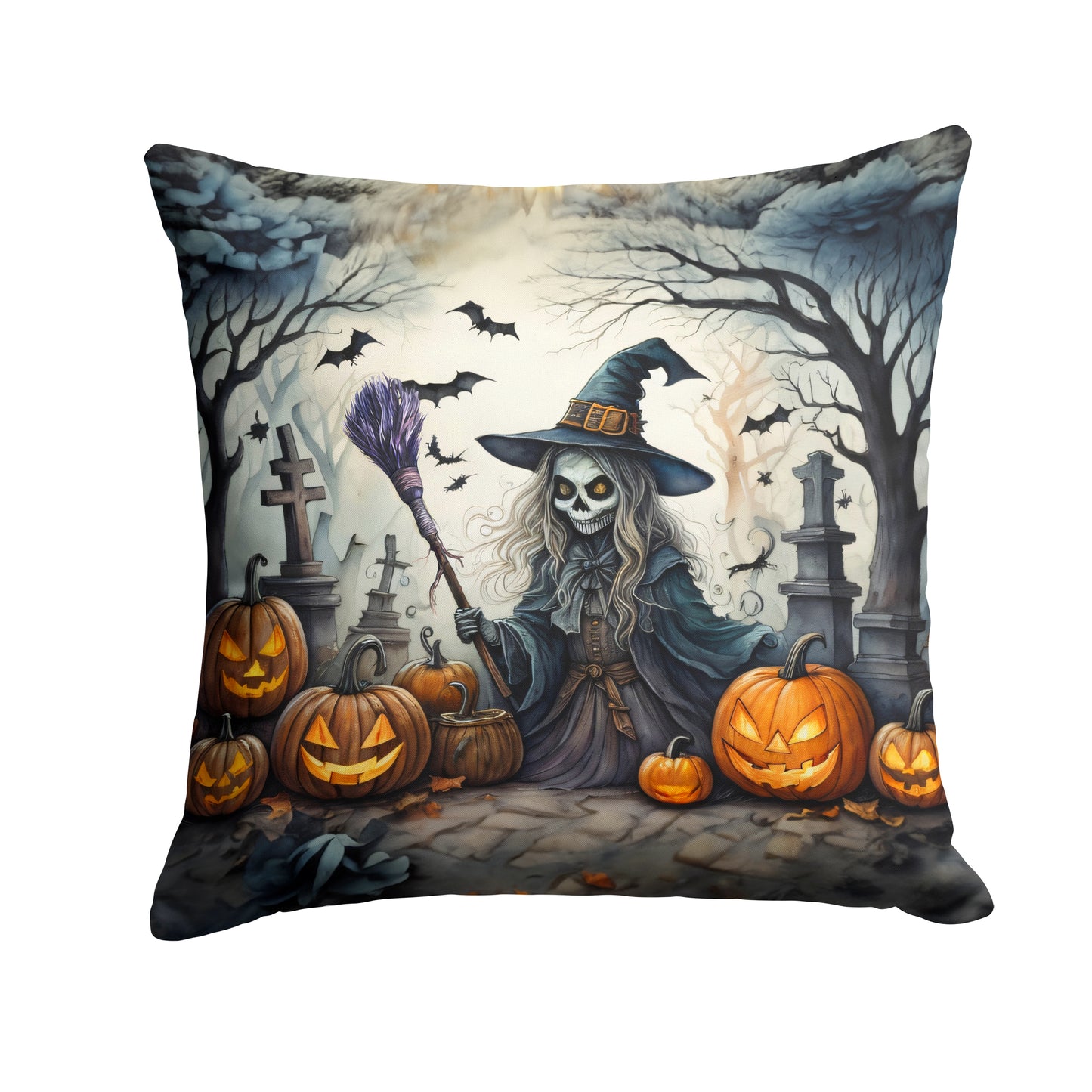 Buy this Witch Spooky Halloween Throw Pillow