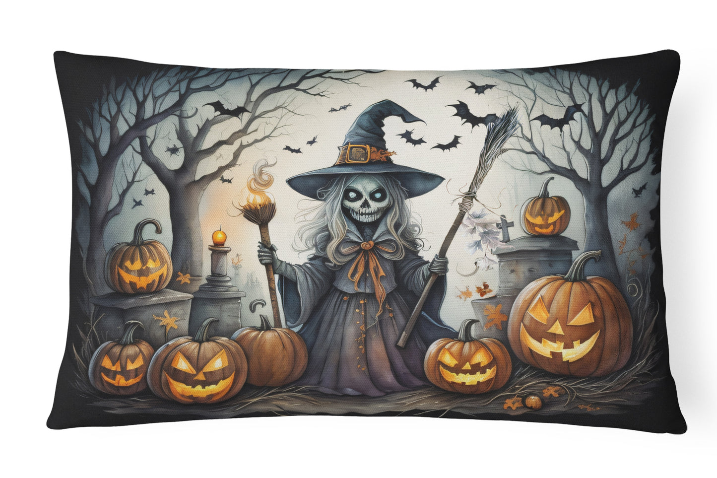 Buy this Witch Spooky Halloween Throw Pillow