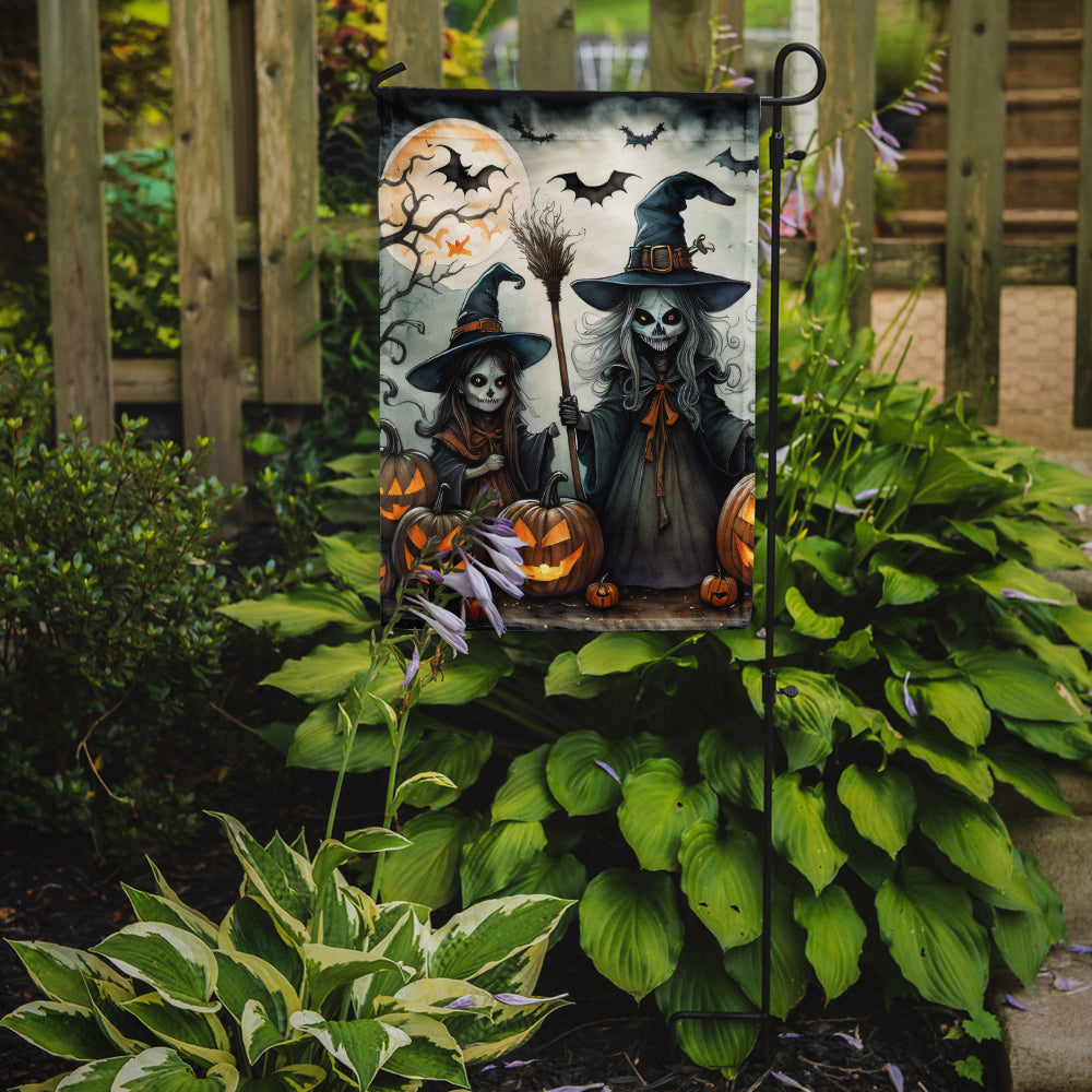 Witches Spooky Halloween Garden Flag