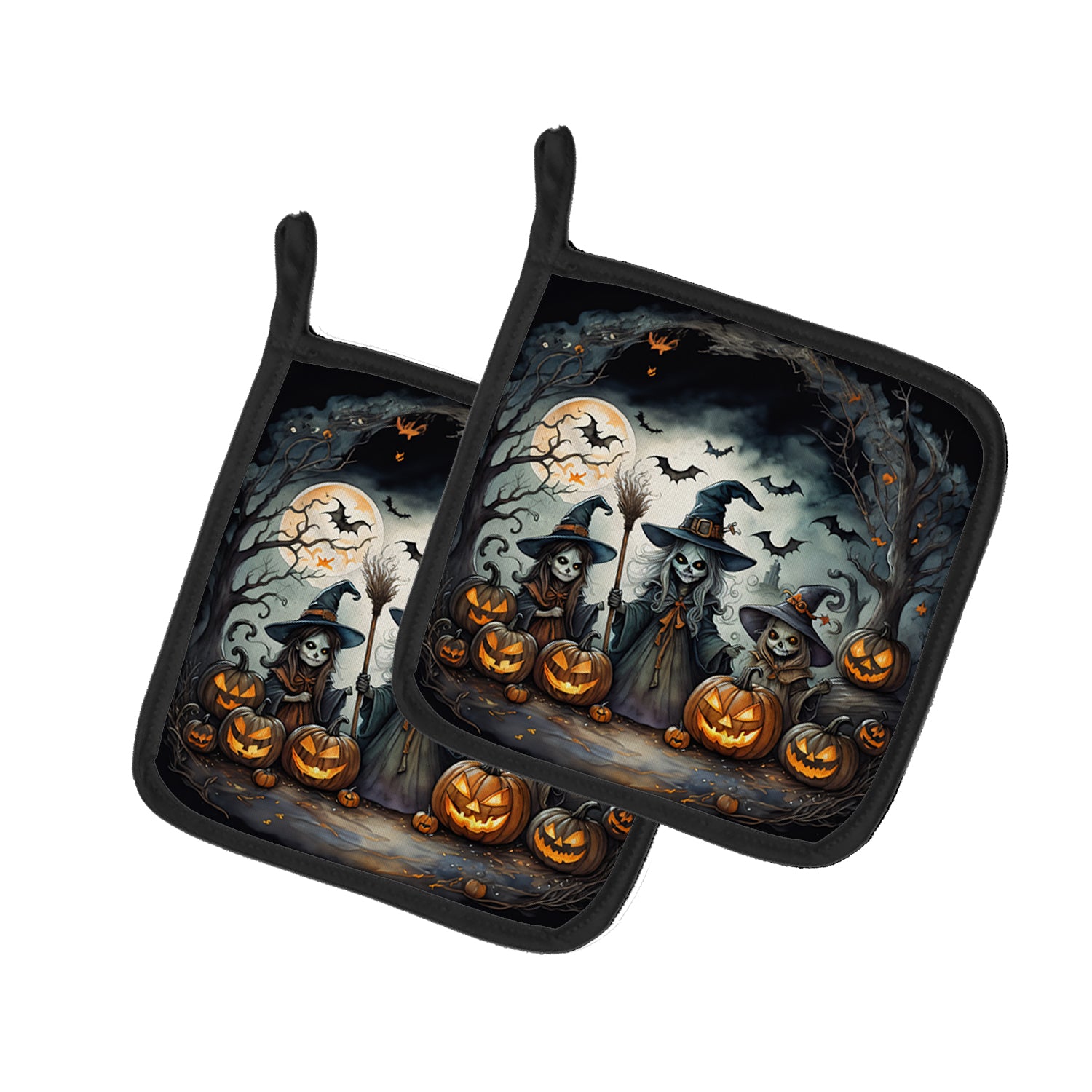 Buy this Witches Spooky Halloween Pair of Pot Holders