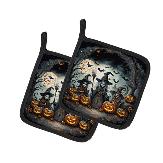 Buy this Witches Spooky Halloween Pair of Pot Holders