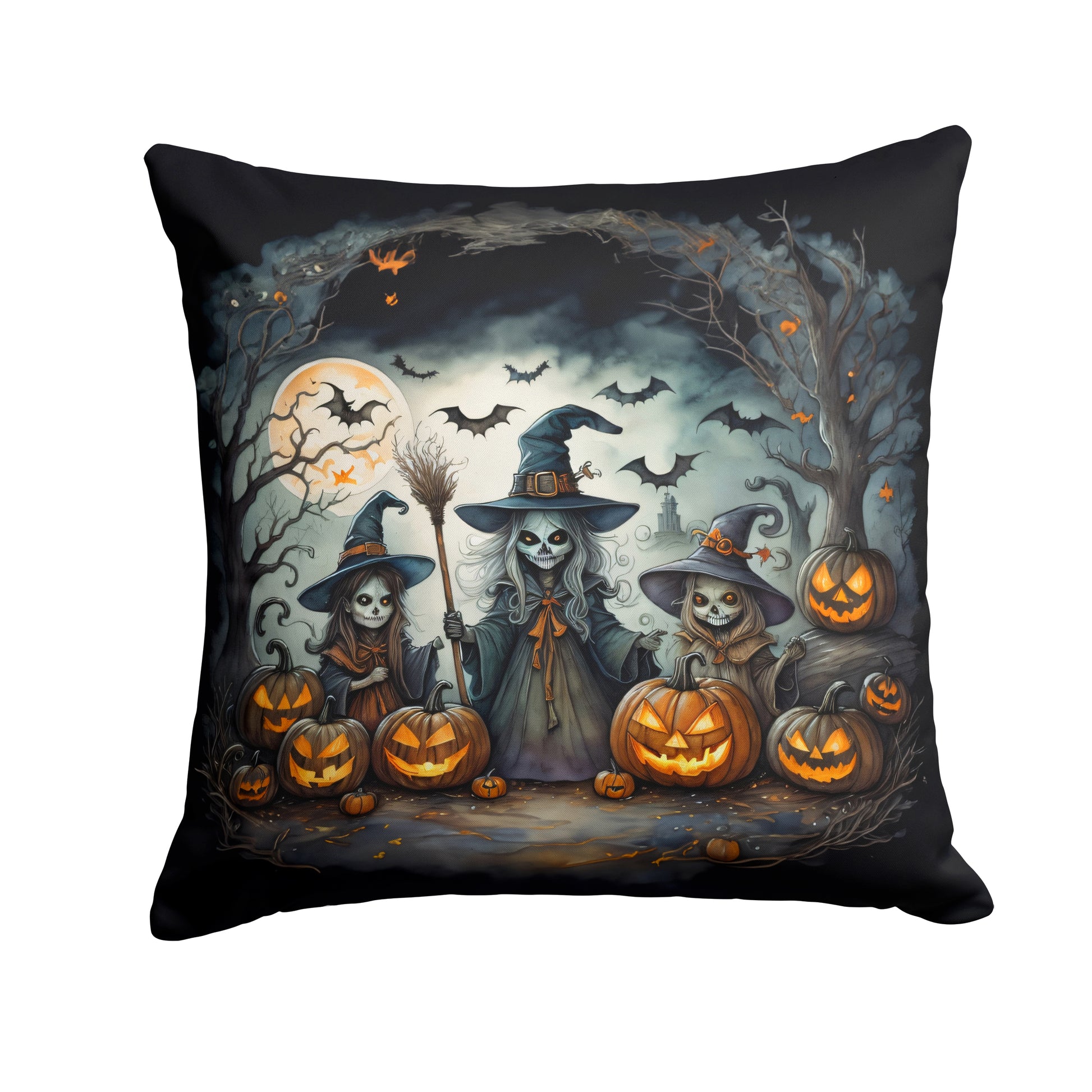 Buy this Witches Spooky Halloween Throw Pillow