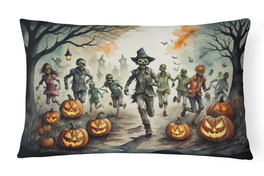 Buy this Zombies Spooky Halloween Throw Pillow