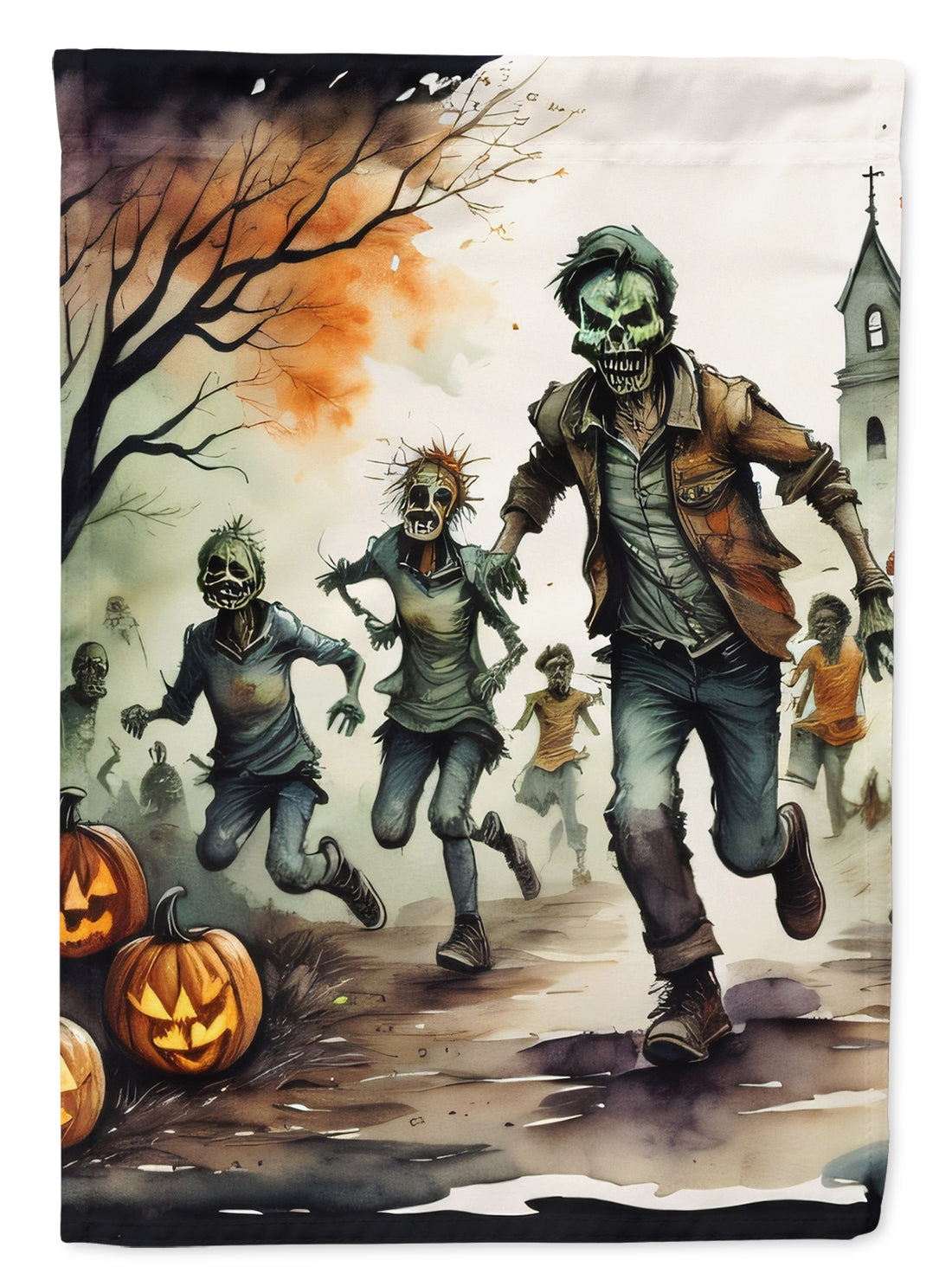 Buy this Zombies Spooky Halloween Garden Flag