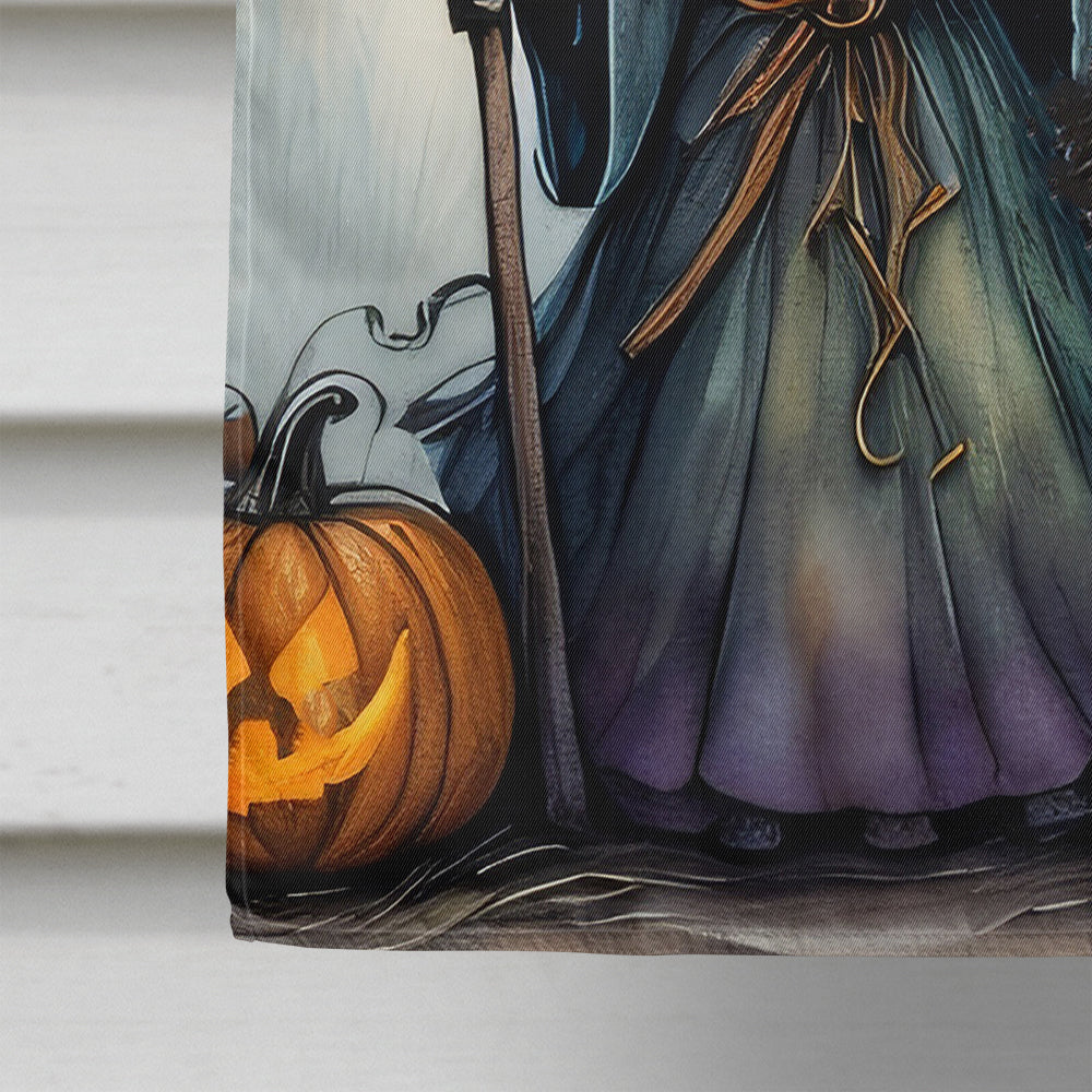 Witches Spooky Halloween House Flag
