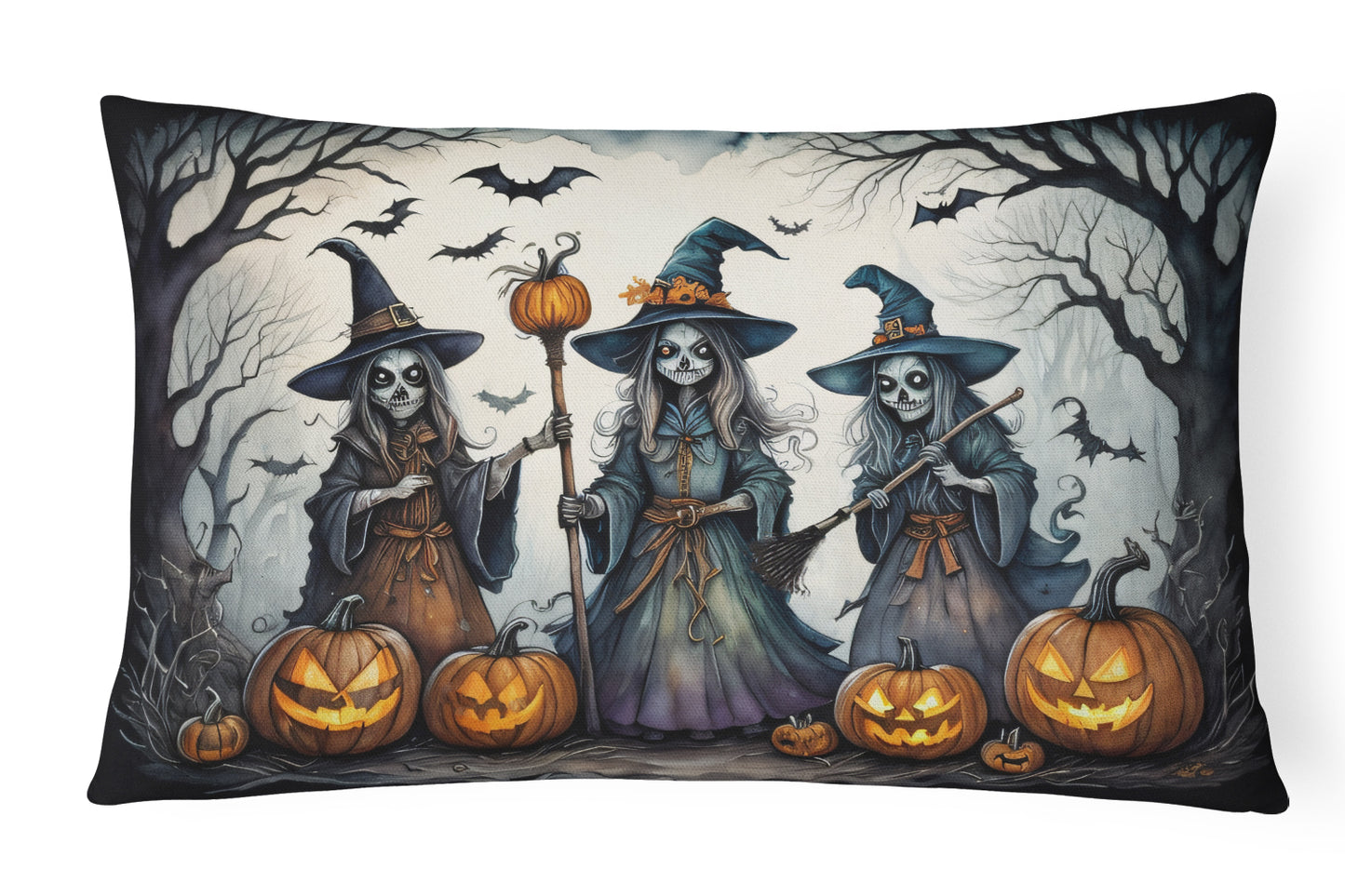 Buy this Witches Spooky Halloween Throw Pillow