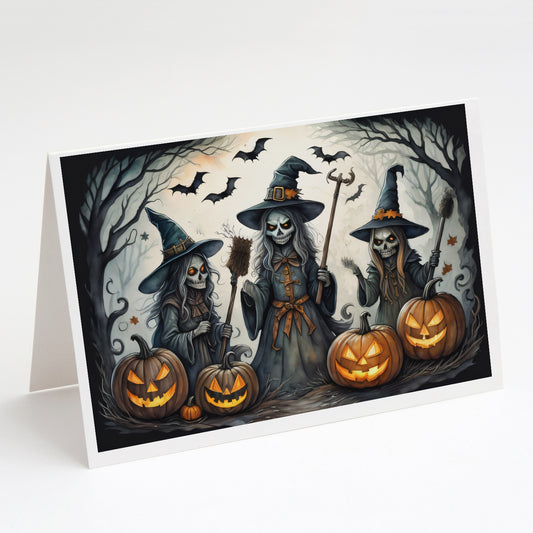 Buy this Witches Spooky Halloween Greeting Cards Pack of 8