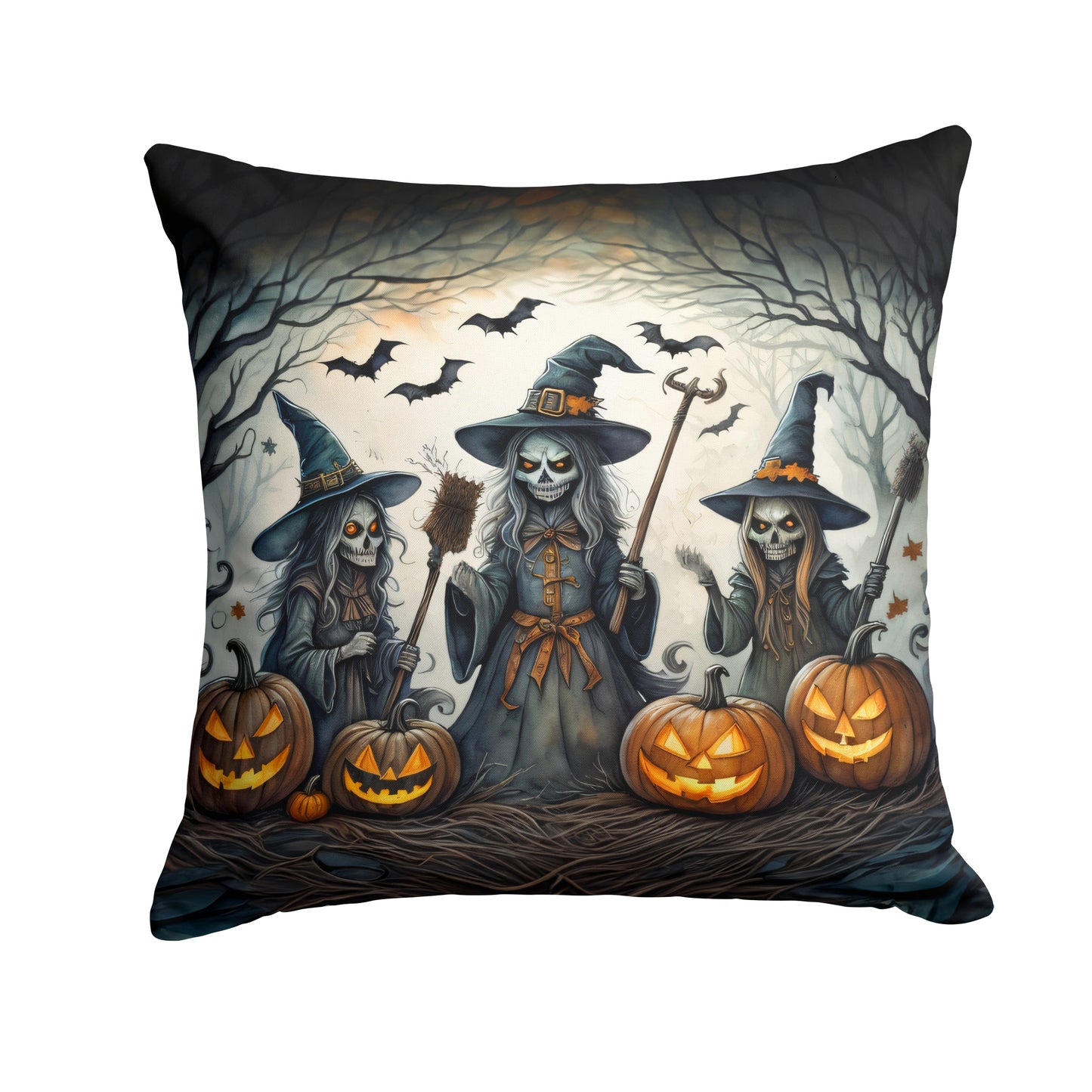 Buy this Witches Spooky Halloween Throw Pillow