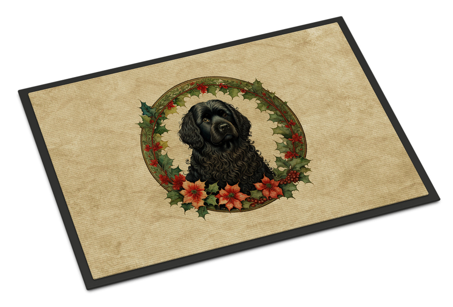 Buy this Puli Christmas Flowers Doormat