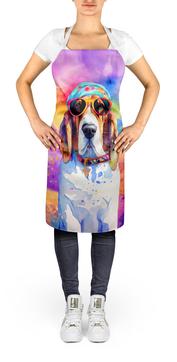 Basset Hound Hippie Dawg Apron