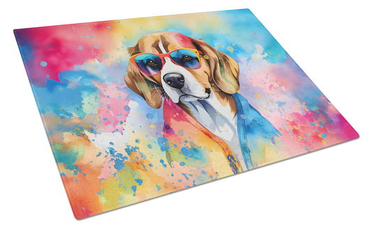 Buy this Beagle Hippie Dawg Glass Cutting Board