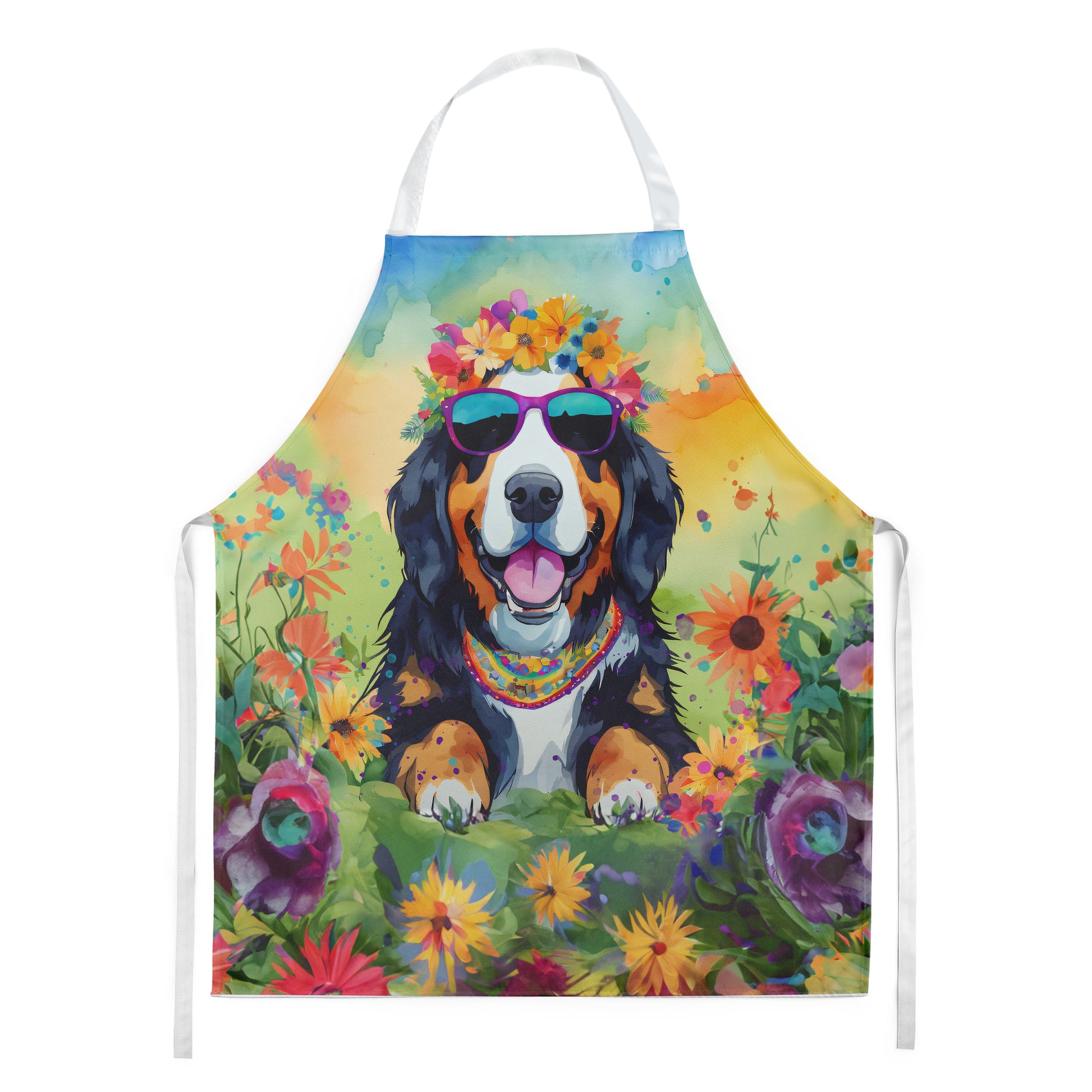 Buy this Bernese Mountain Dog Hippie Dawg Apron