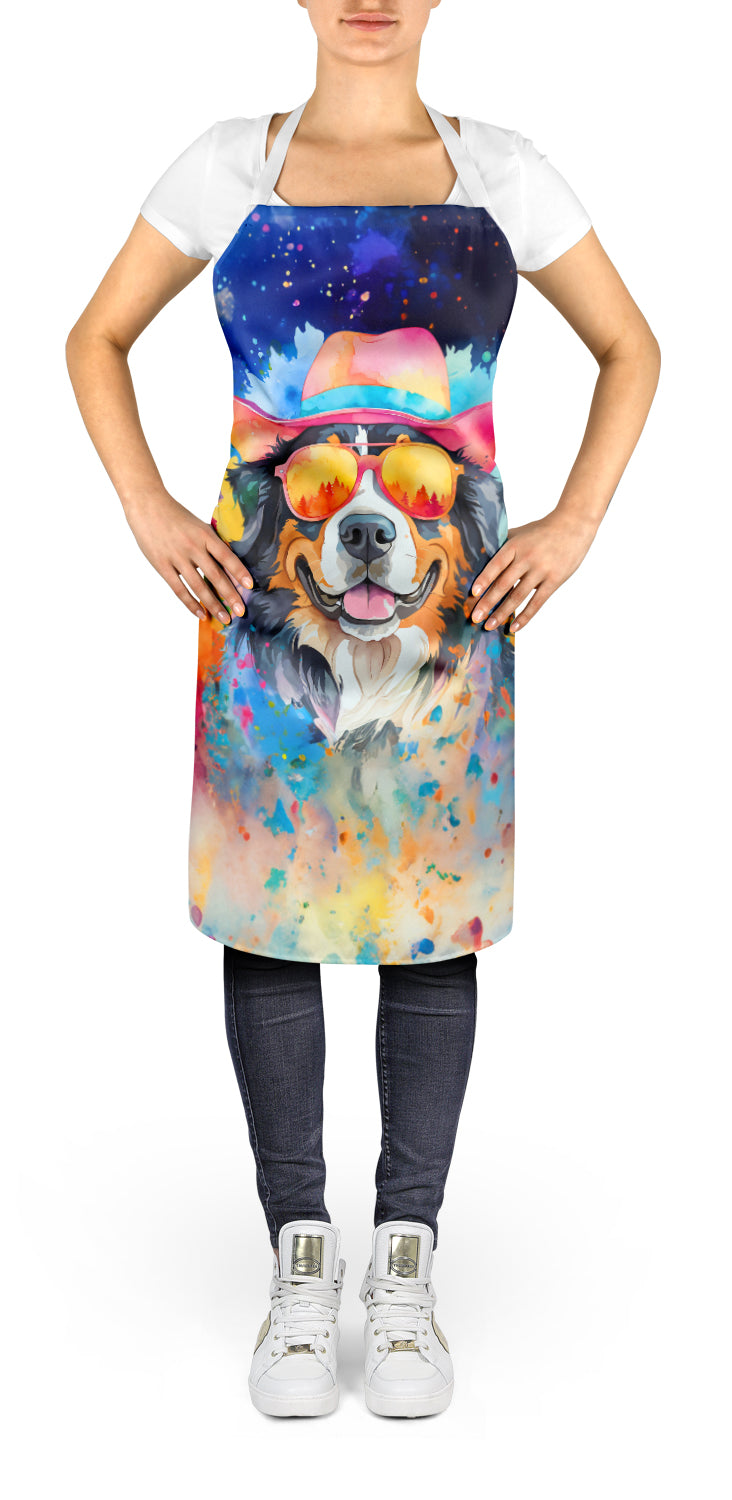 Bernese Mountain Dog Hippie Dawg Apron