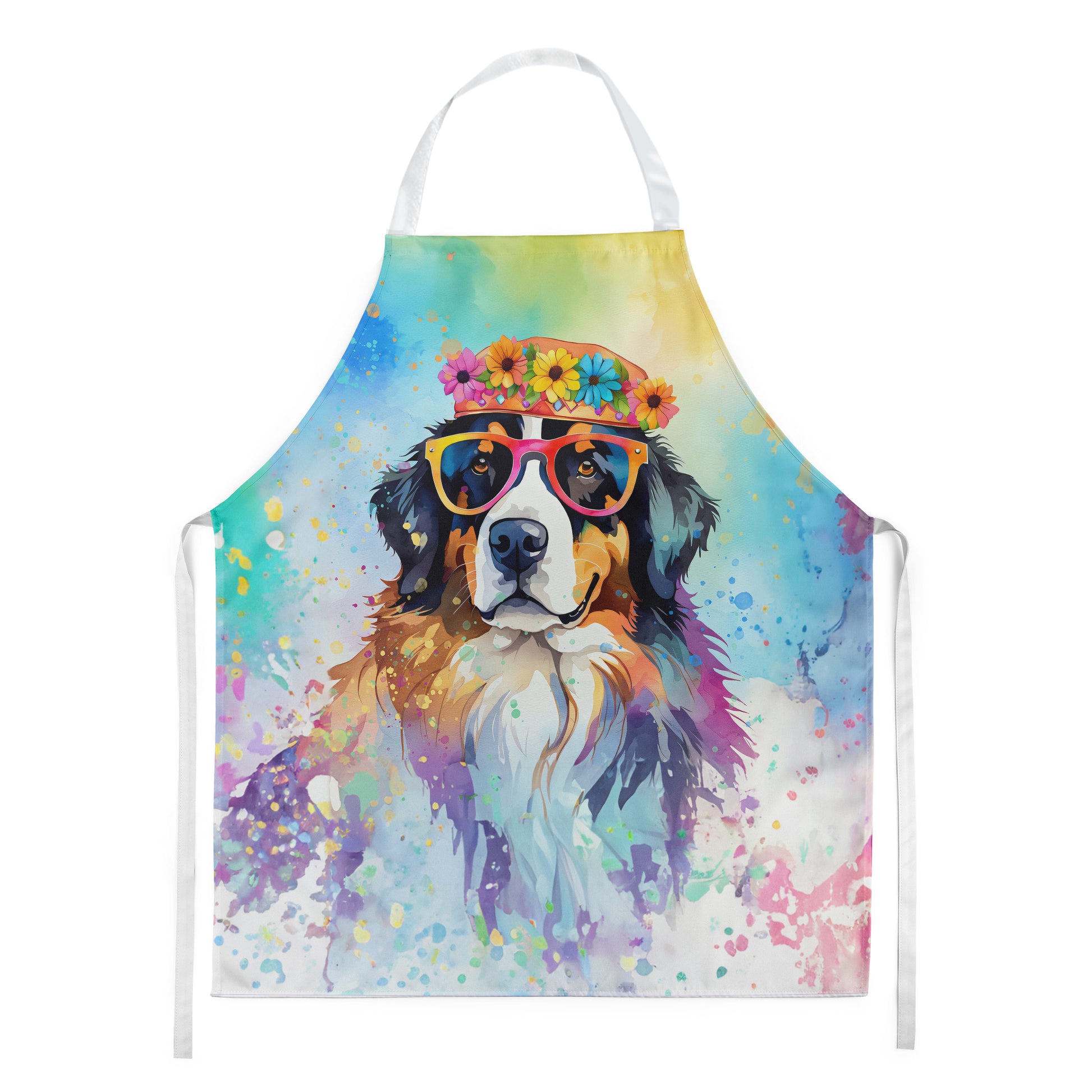 Buy this Bernese Mountain Dog Hippie Dawg Apron