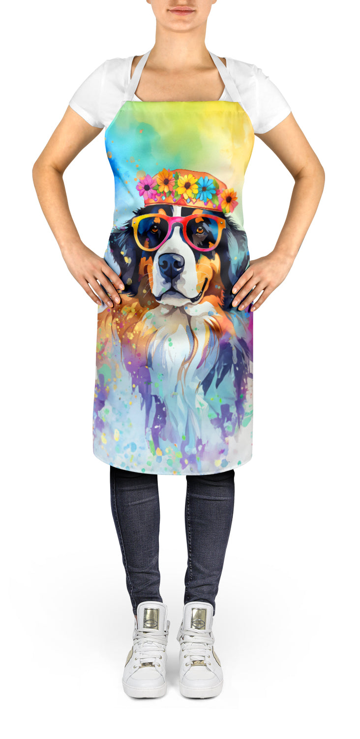 Bernese Mountain Dog Hippie Dawg Apron