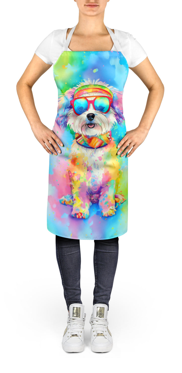 Bichon Frise Hippie Dawg Apron