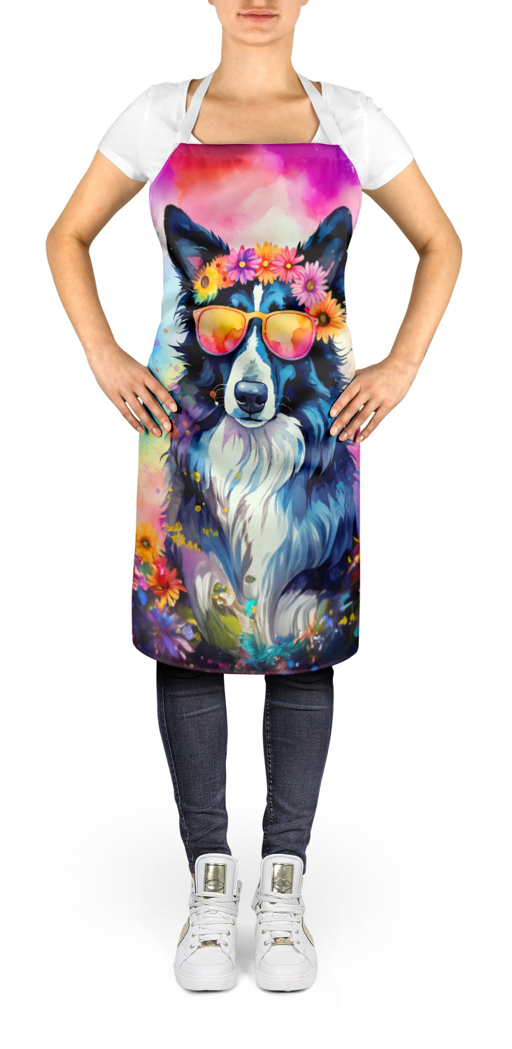 Border Collie Hippie Dawg Apron