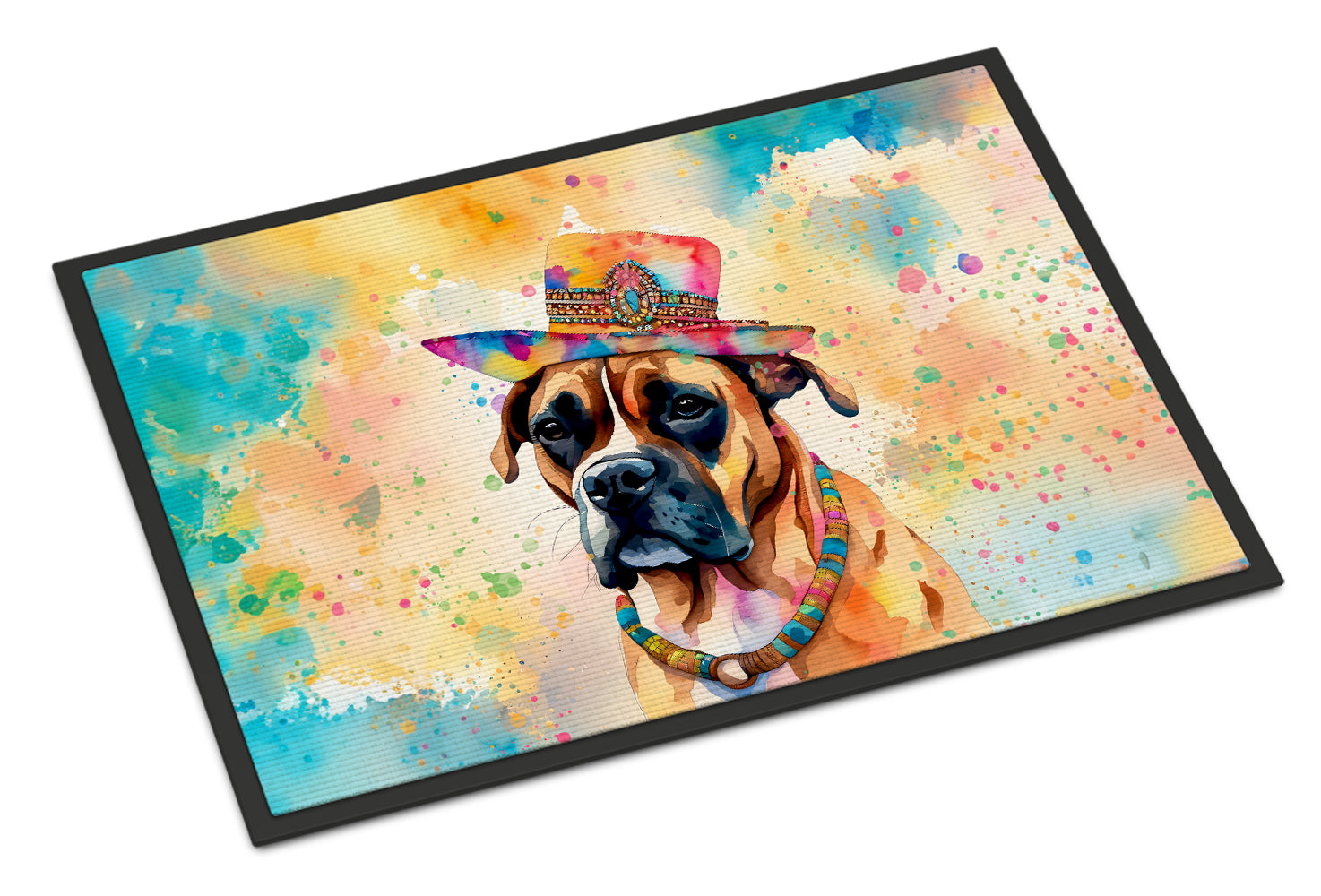 Buy this Boxer Hippie Dawg Doormat