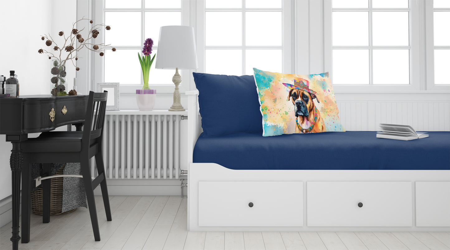 Boxer Hippie Dawg Standard Pillowcase