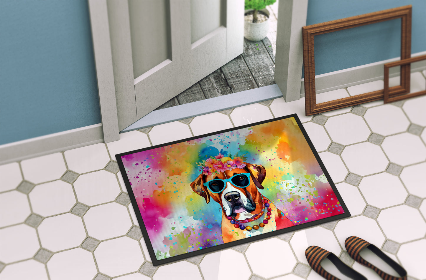 Boxer Hippie Dawg Doormat