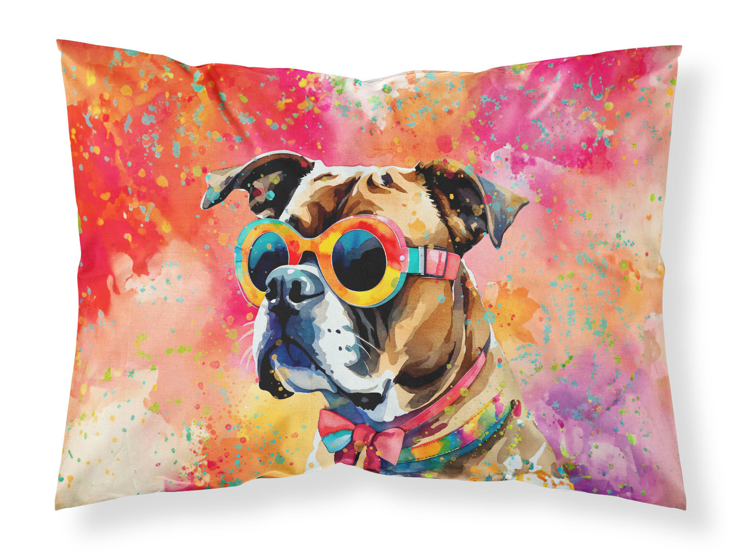 Buy this Boxer Hippie Dawg Standard Pillowcase