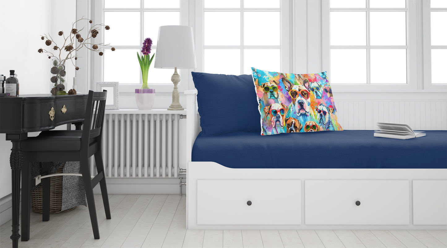 Boxer Hippie Dawg Standard Pillowcase
