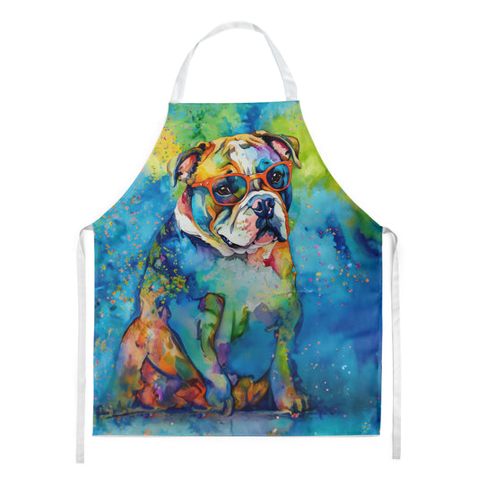 Buy this English Bulldog Hippie Dawg Apron