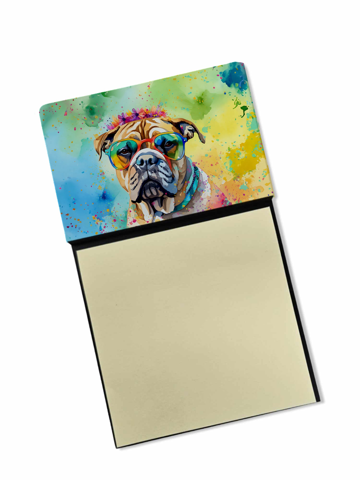 Buy this Bullmastiff Hippie Dawg Sticky Note Holder