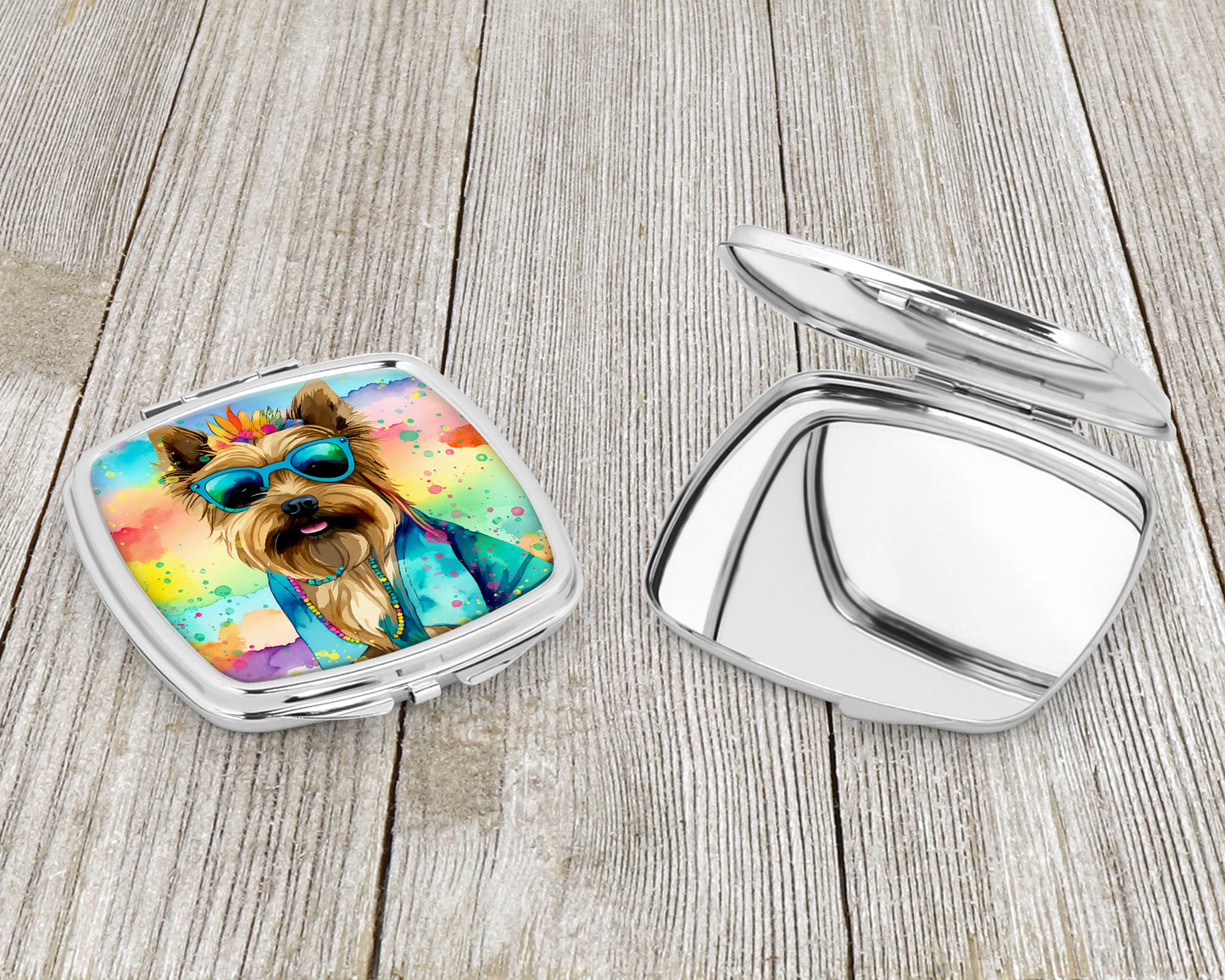 Cairn Terrier Hippie Dawg Compact Mirror