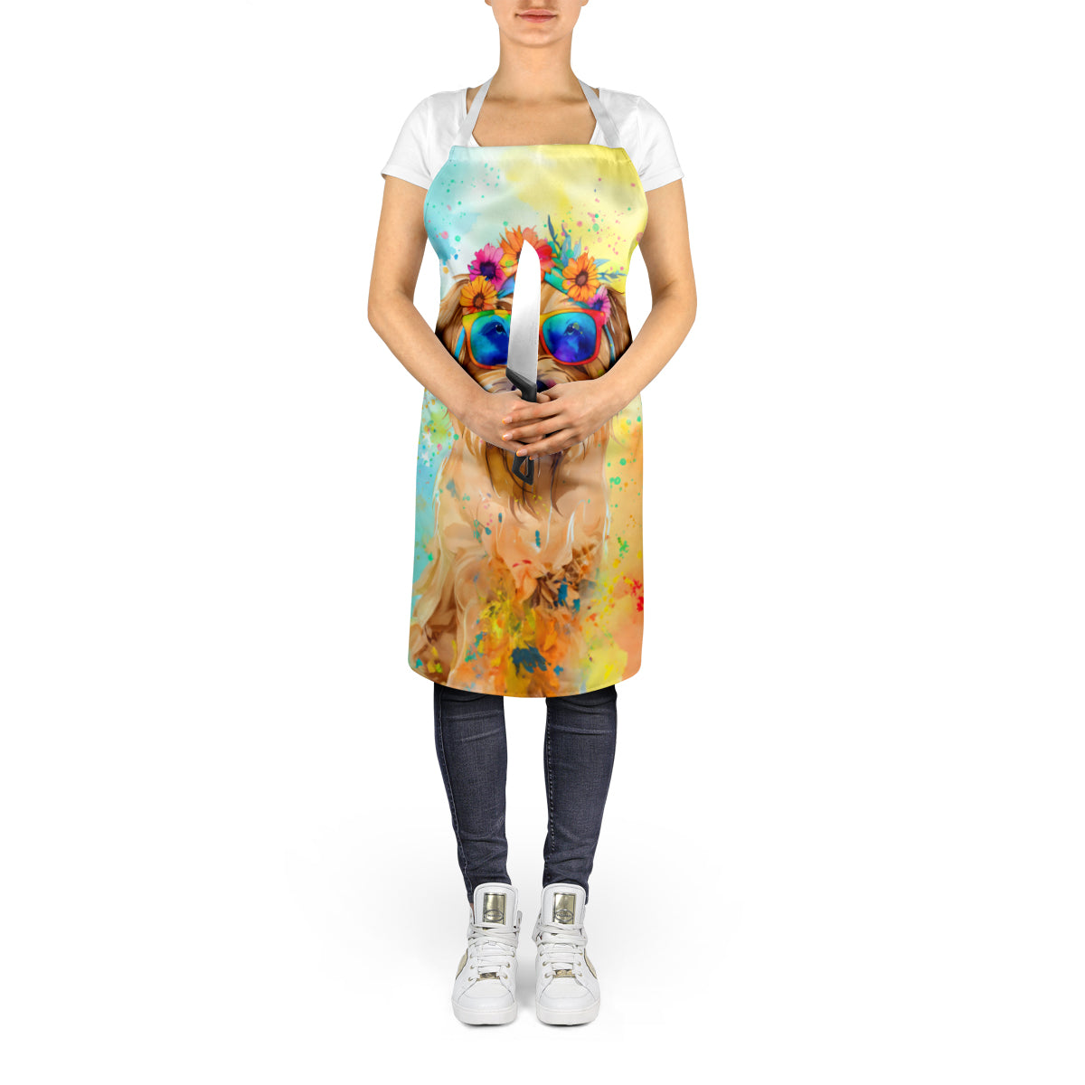 Cairn Terrier Hippie Dawg Apron