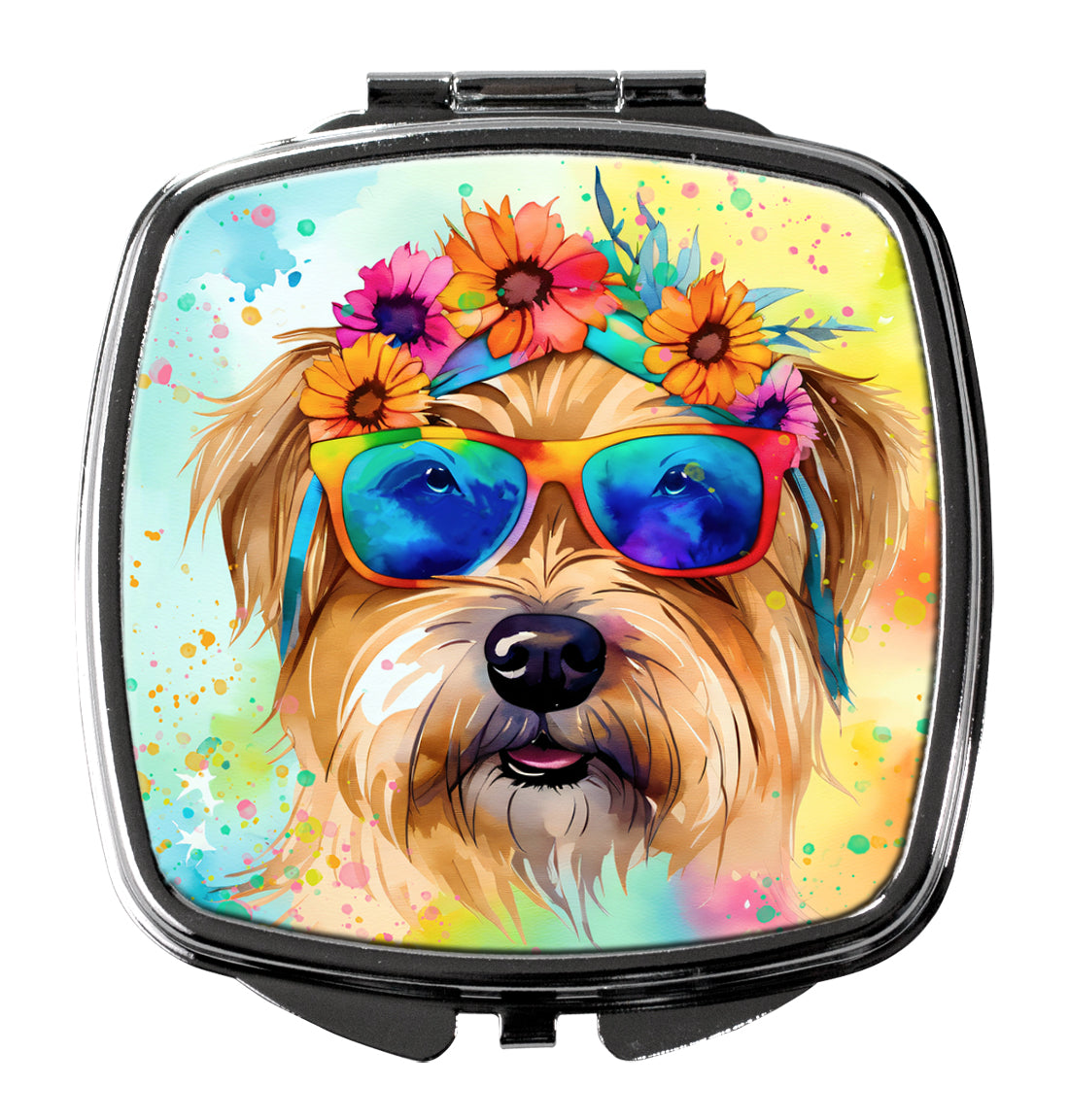 Buy this Cairn Terrier Hippie Dawg Compact Mirror