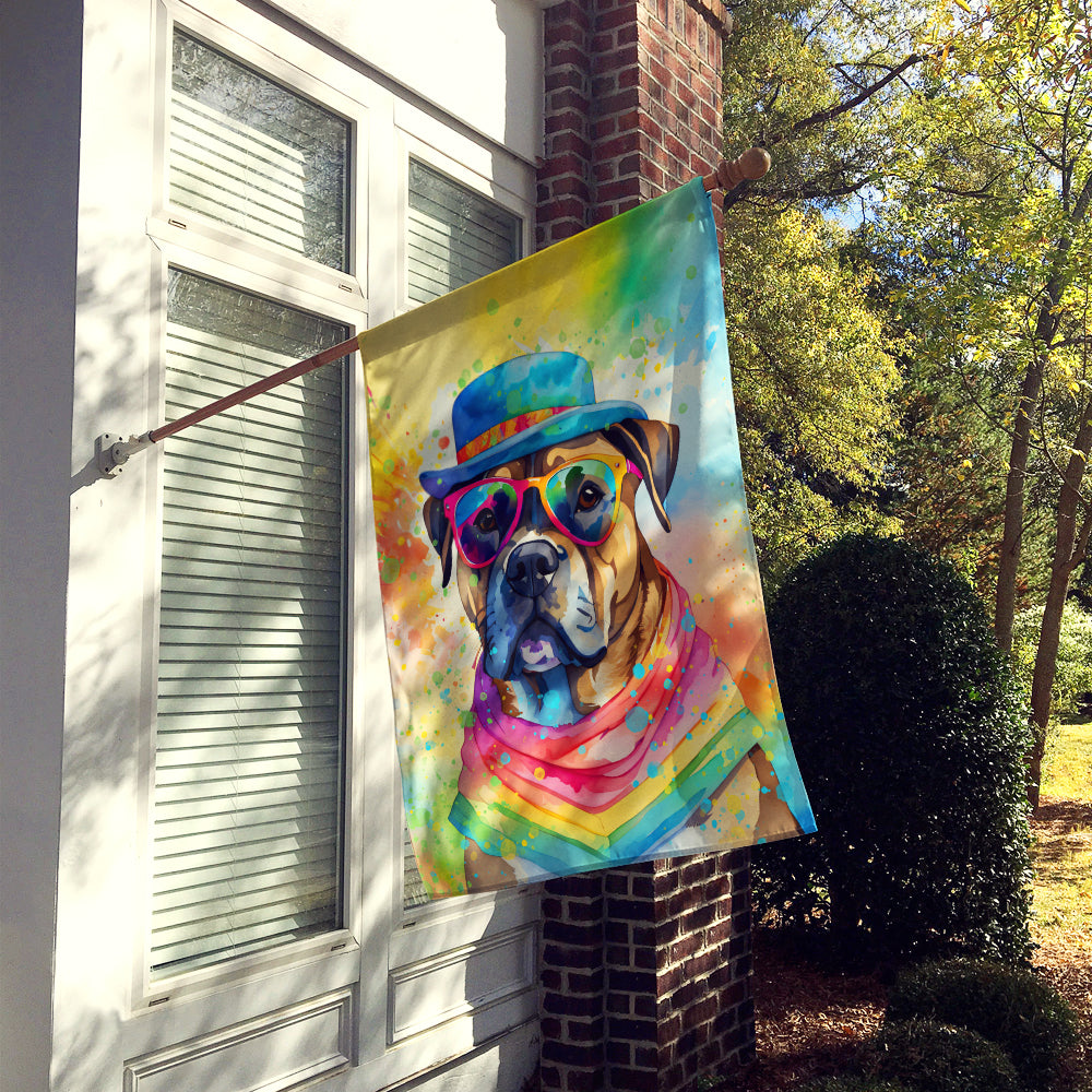 Cane Corso Hippie Dawg House Flag