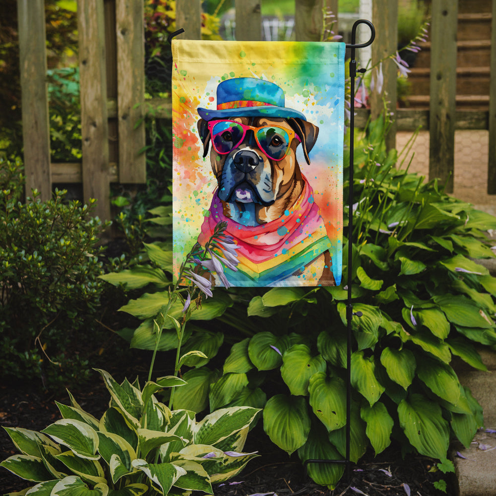 Cane Corso Hippie Dawg Garden Flag