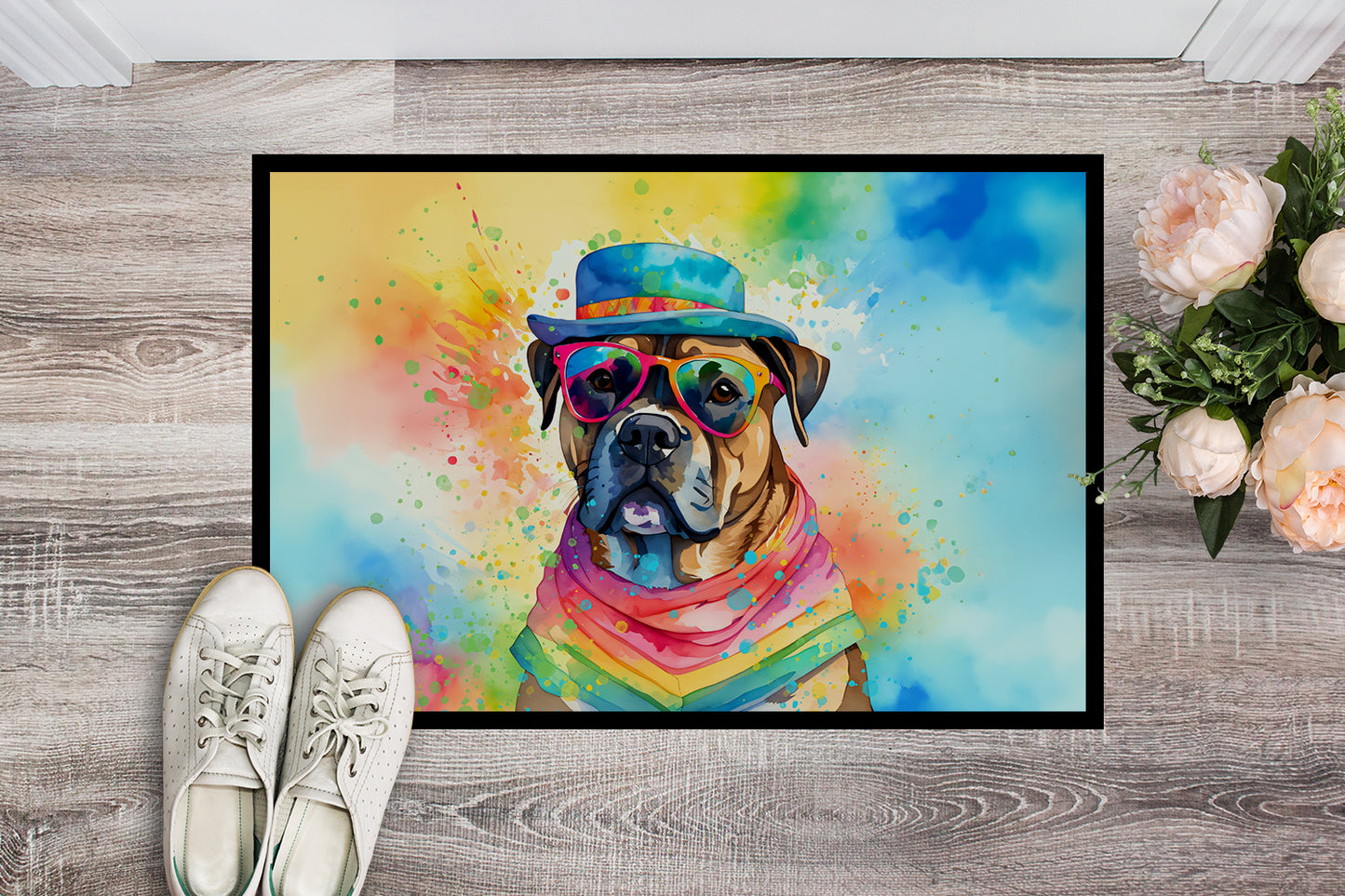 Cane Corso Hippie Dawg Doormat