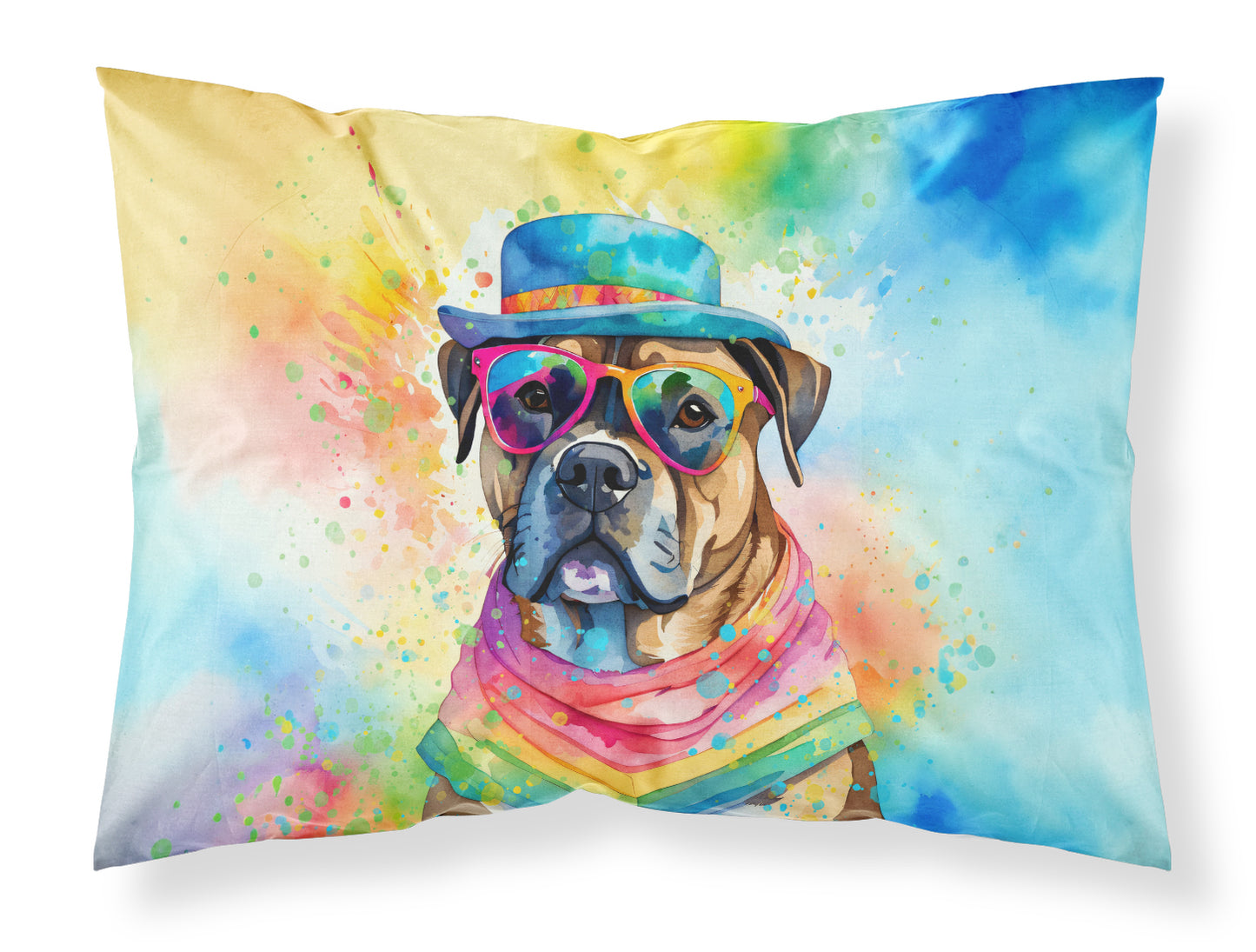 Buy this Cane Corso Hippie Dawg Standard Pillowcase