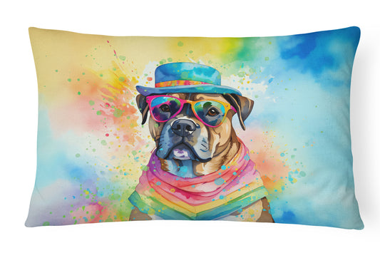 Buy this Cane Corso Hippie Dawg Throw Pillow