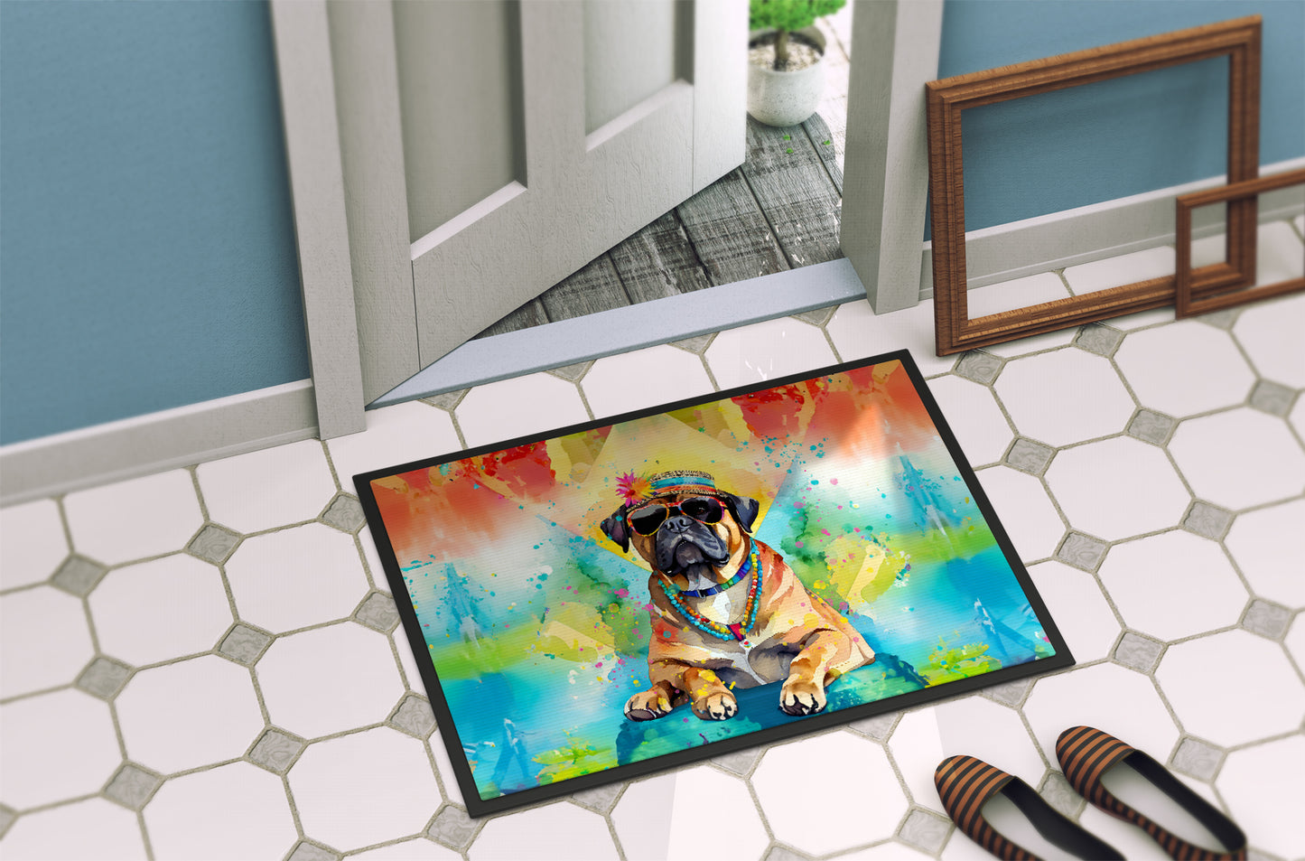 Cane Corso Hippie Dawg Doormat