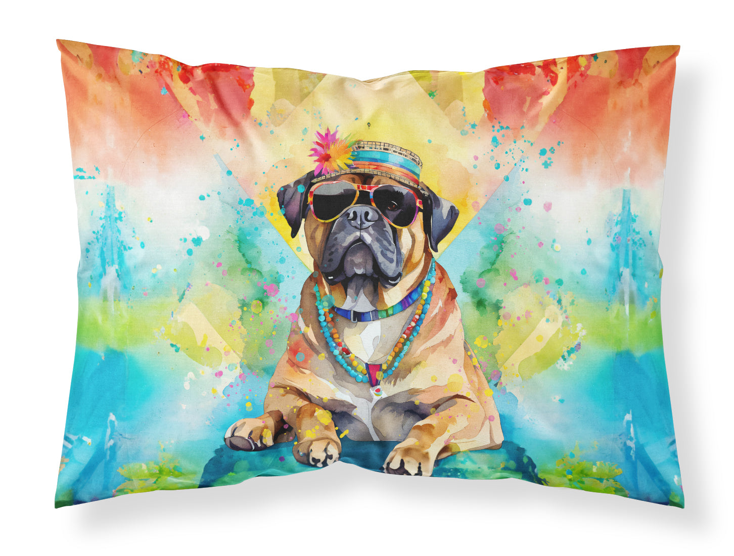 Buy this Cane Corso Hippie Dawg Standard Pillowcase