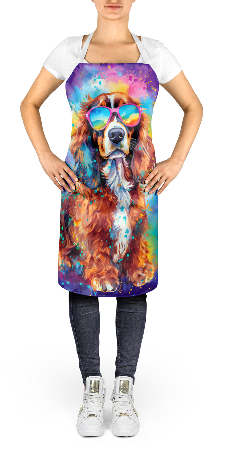 Cavalier Spaniel Hippie Dawg Apron