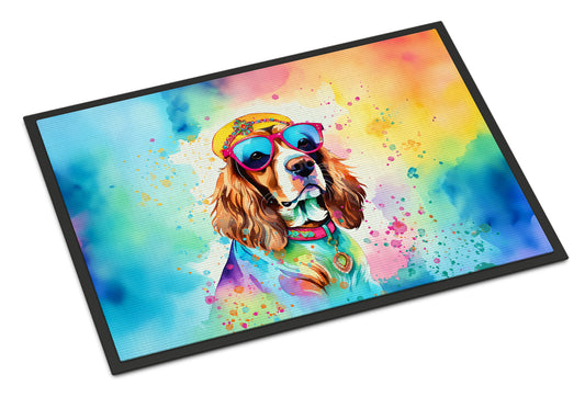 Buy this Cavalier Spaniel Hippie Dawg Doormat