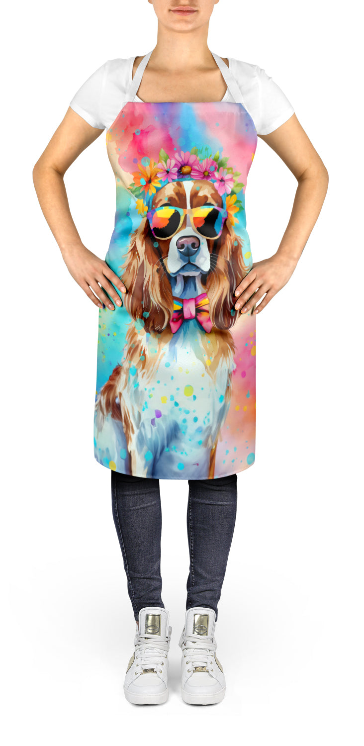 Cavalier Spaniel Hippie Dawg Apron