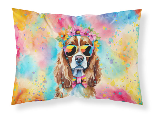 Buy this Cavalier Spaniel Hippie Dawg Standard Pillowcase