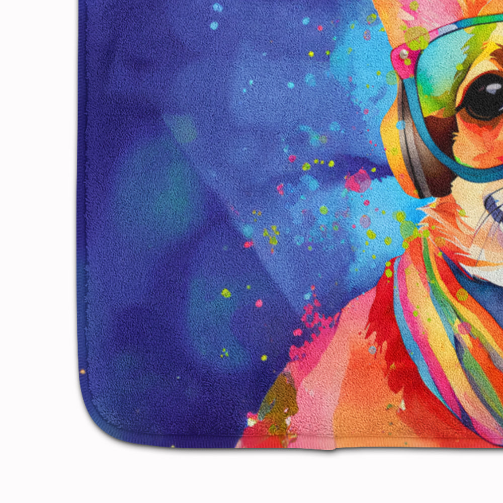 Chihuahua Hippie Dawg Memory Foam Kitchen Mat